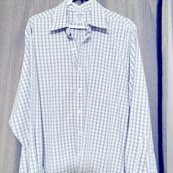 Brooks Brothers Dress Button Down Shirt 16 1/5  35 - Picture 1 of 7